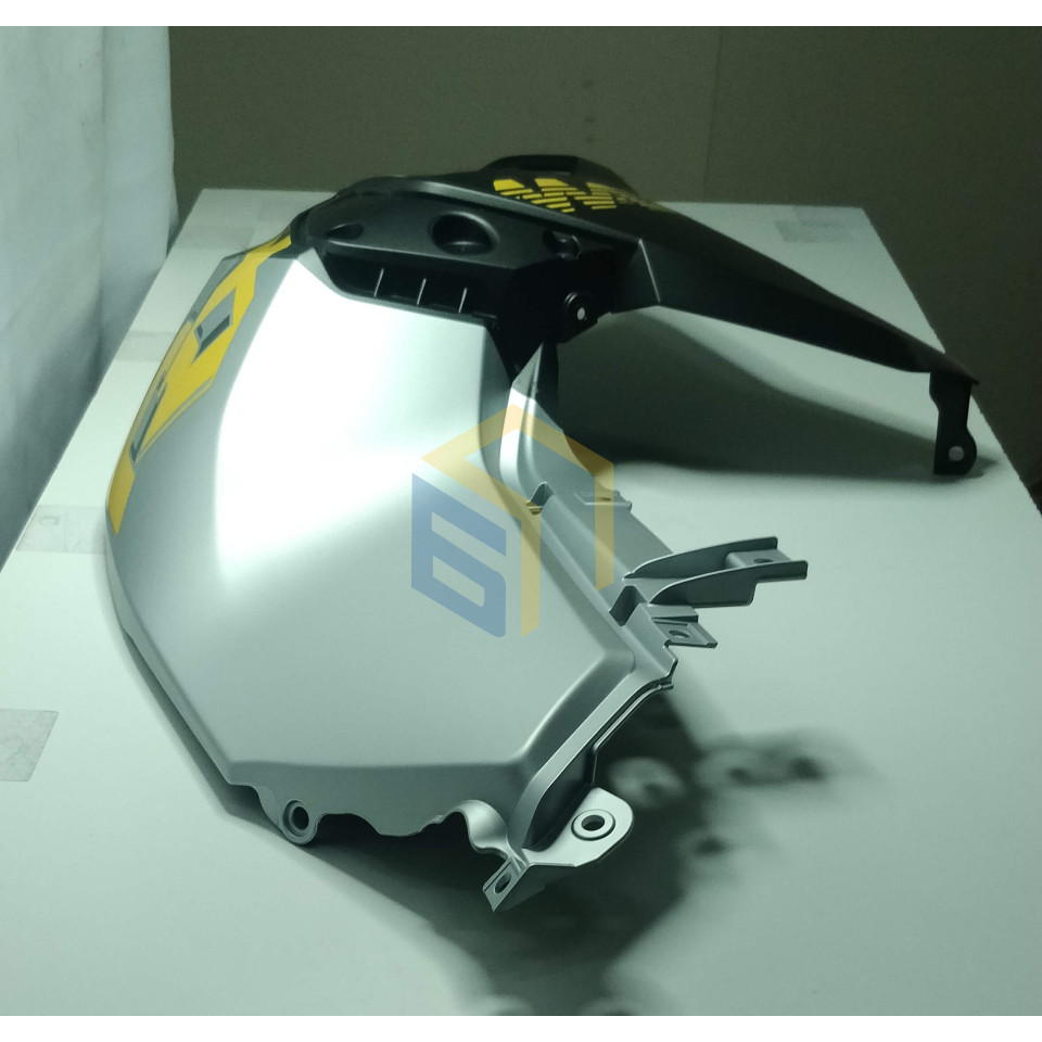 Права захисна панель паливного бака (чорна) мотоцикла CYCLONE RX401 (140639)