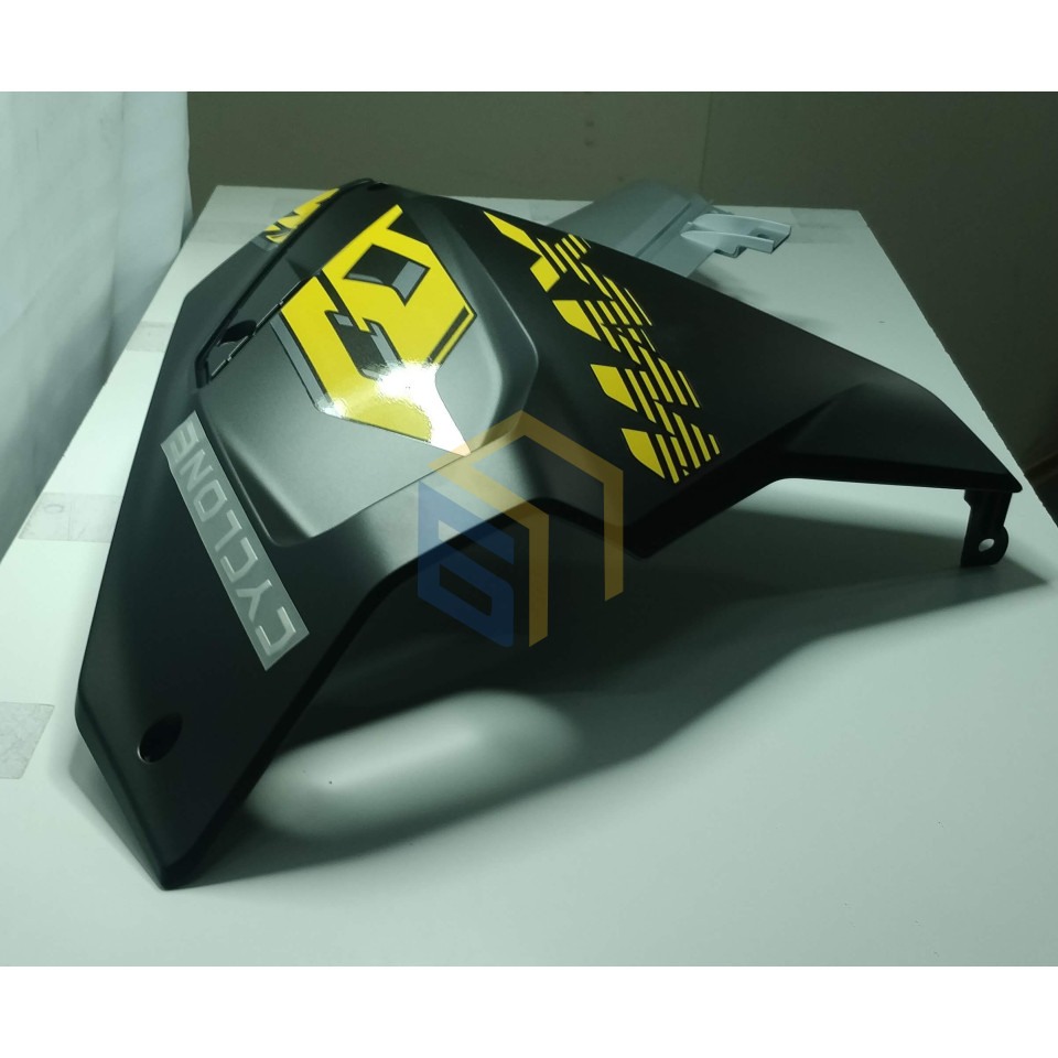 Ліва захисна панель паливного бака (чорна) мотоцикла CYCLONE RX401 (140640)