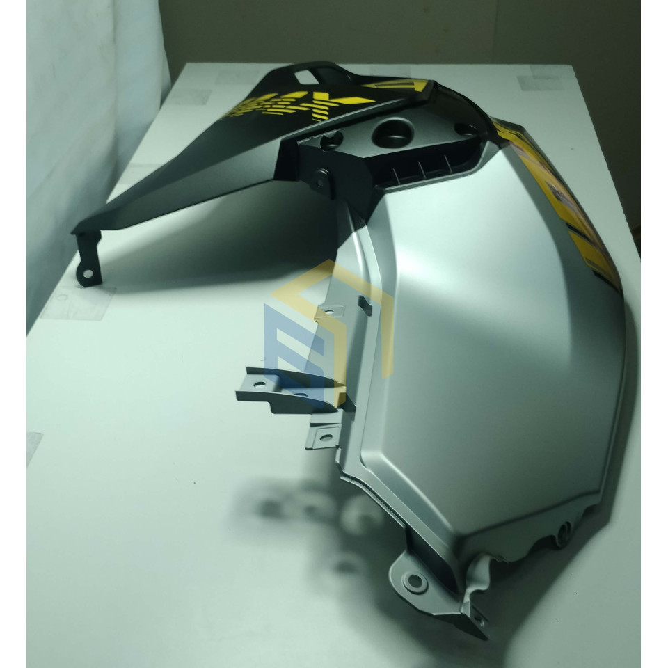 Ліва захисна панель паливного бака (чорна) мотоцикла CYCLONE RX401 (140640)