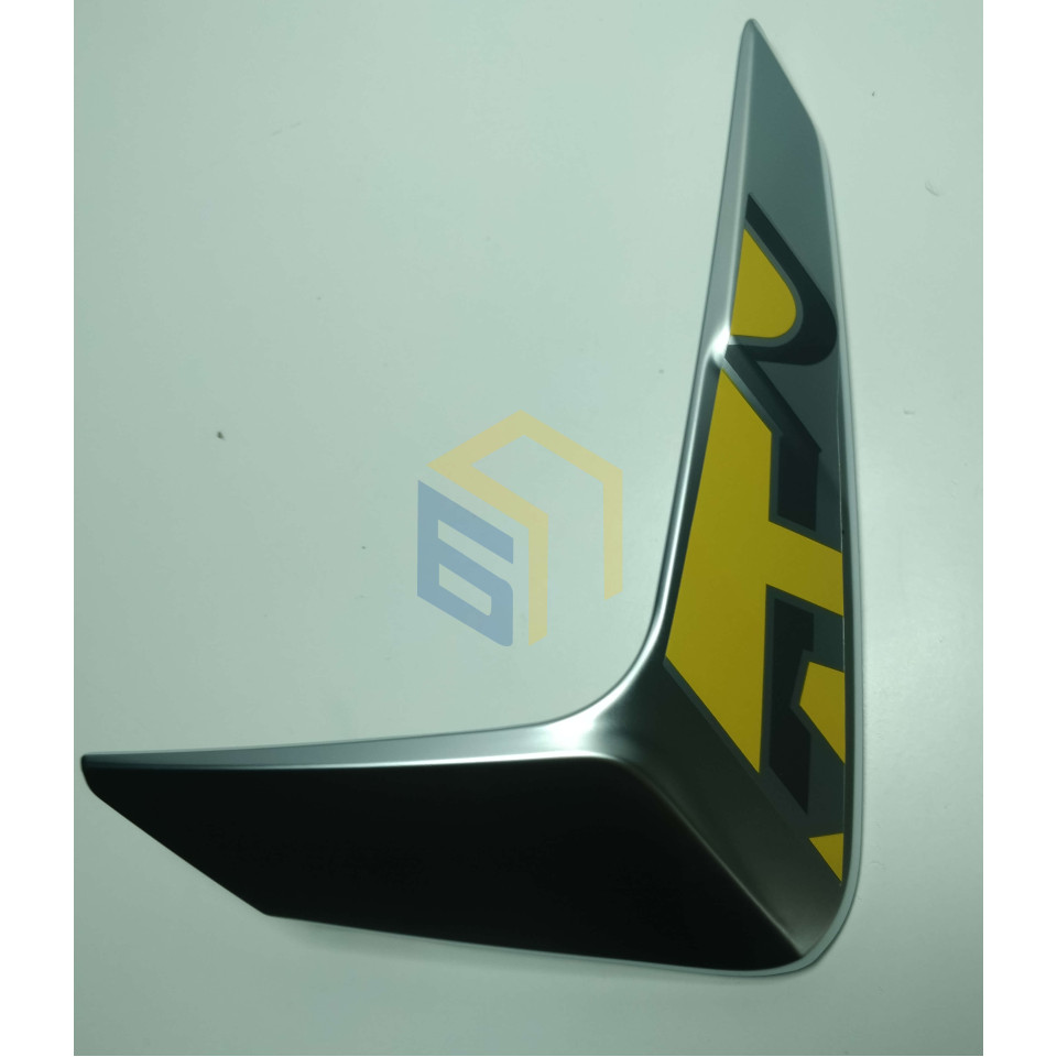 Декоративна частина лівого захиста бака (жовта) мотоцикла CYCLONE RX401 (140642)