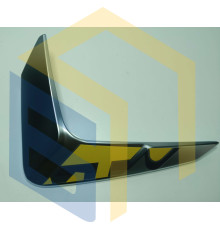 Декоративна частина лівого захиста бака (жовта) мотоцикла CYCLONE RX401 (140642)