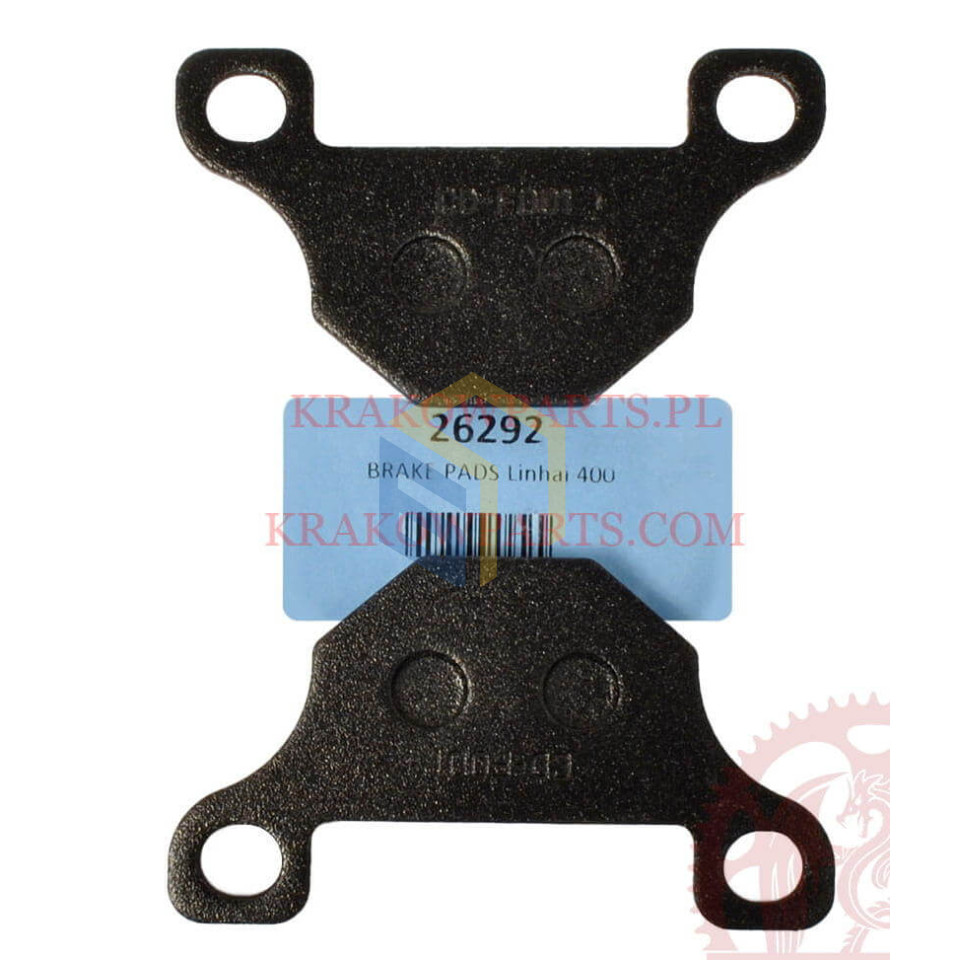 Гальмівні колодки допоміжних гальм (26292) квадроцикла Linhai 500-565 (141735)