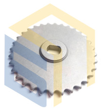 Зірочка масляного насоса (35191) квадроцикла Linhai 500 (141793)