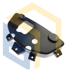 Нижня кришка приборної панелі (36115) квадроцикла Linhai 565 (141816)