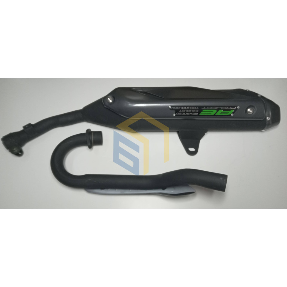 Глушник в зборі мотоцикла Forte FT300GY-C5D (142877)