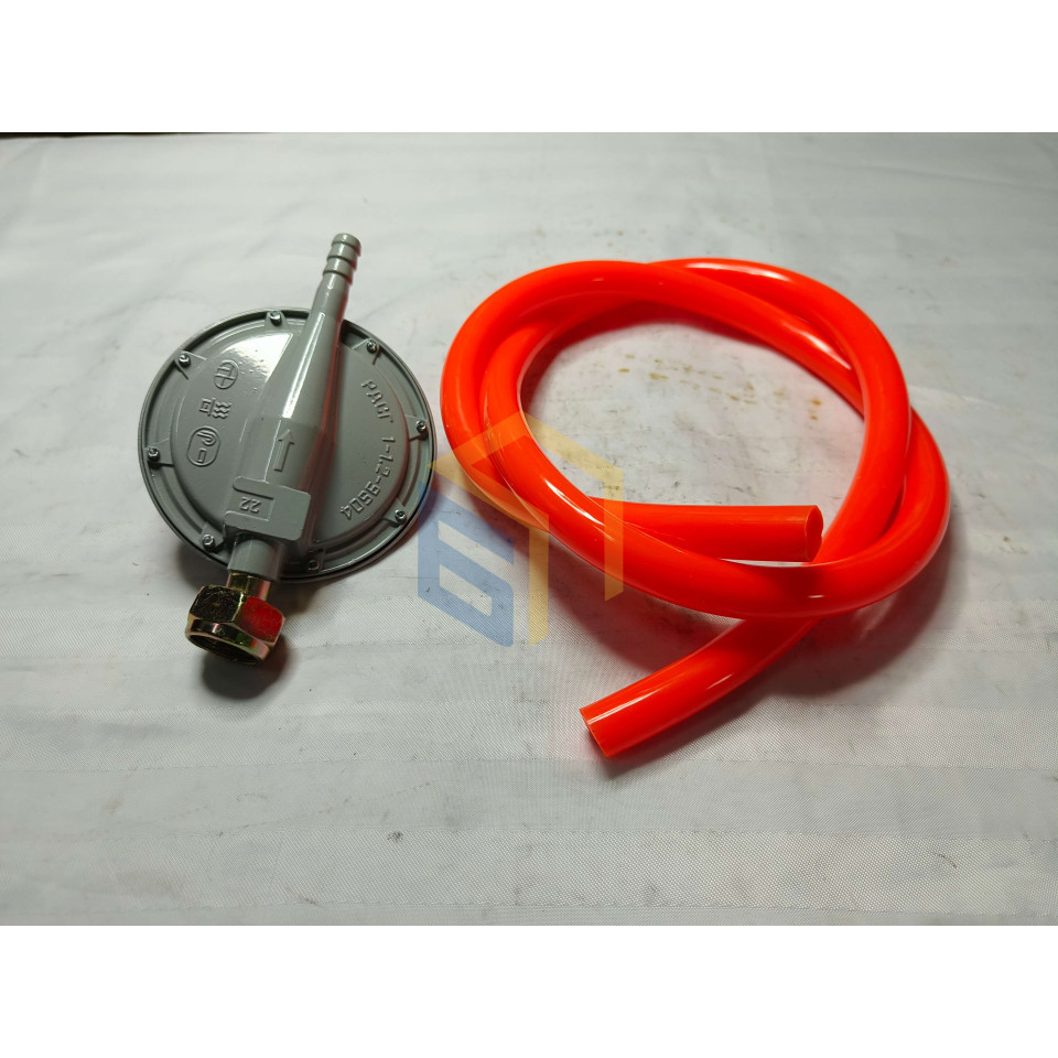 Газовый редуктор + шланг (168F) генератора Forte FG LPG3800 (144307)