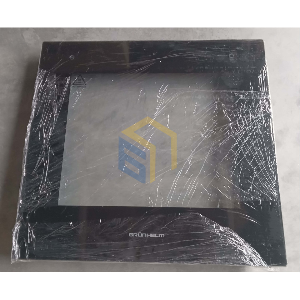 Двері духовки в зборі плити газоелектричної Grunhelm GF5600W (145484, 142550, 145482)