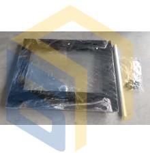 Двері духовки в зборі плити газової Grunhelm G4FG6612W-0 (145487)