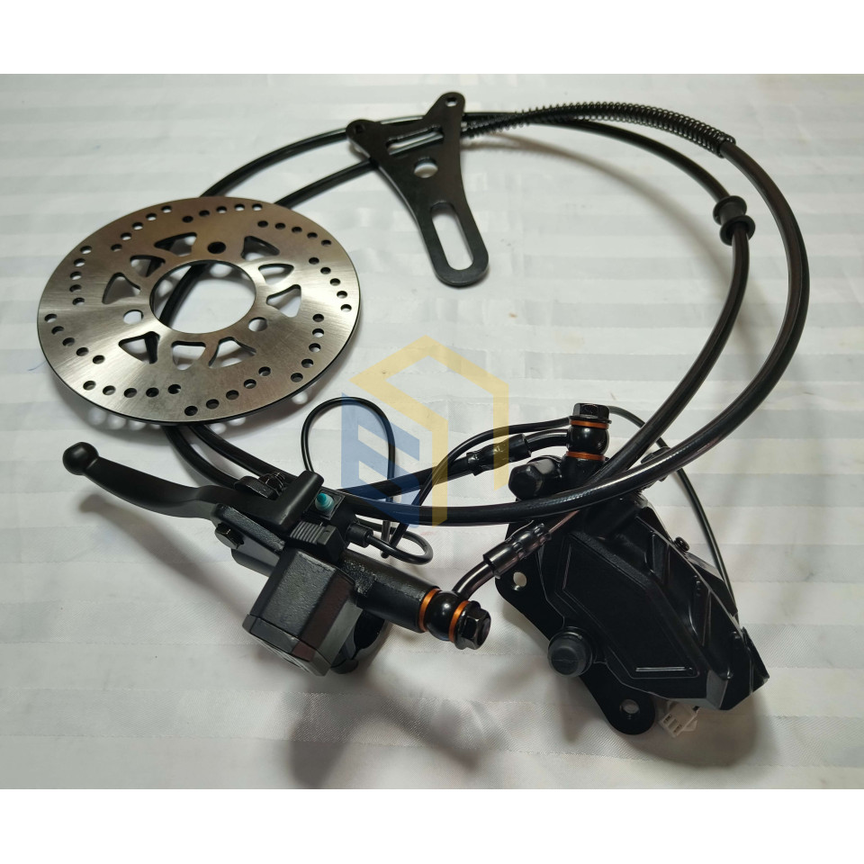 Важіль лівого гальма в зборі електроскутера FORTE CRUISE (145713)