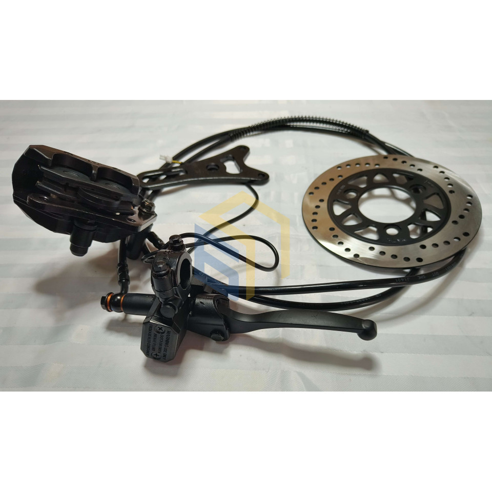 Важіль лівого гальма в зборі електроскутера FORTE CRUISE (145713)