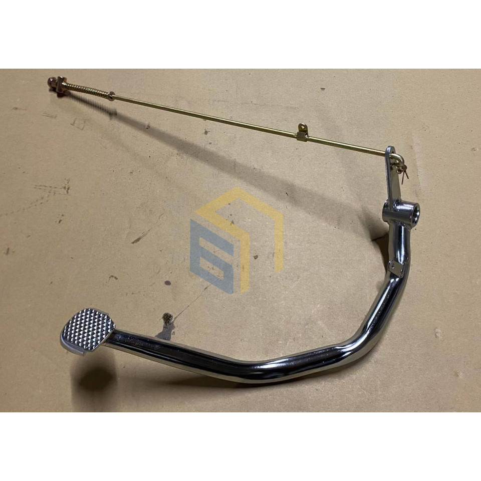 Важіль заднього тормозу з тягой мотоцикла Forte FT125-FA2 (147890)