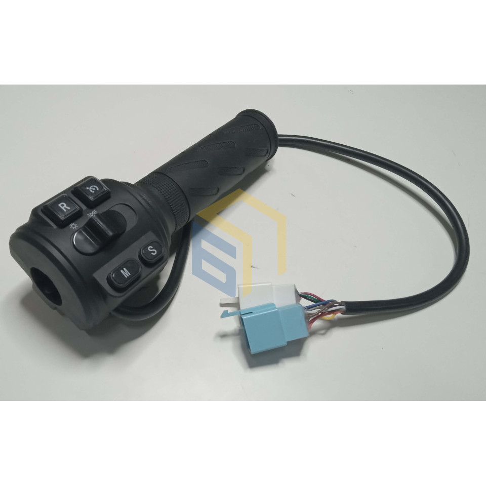 Ручка газа з перемикачами електроскутера FORTE Т4 (148619)