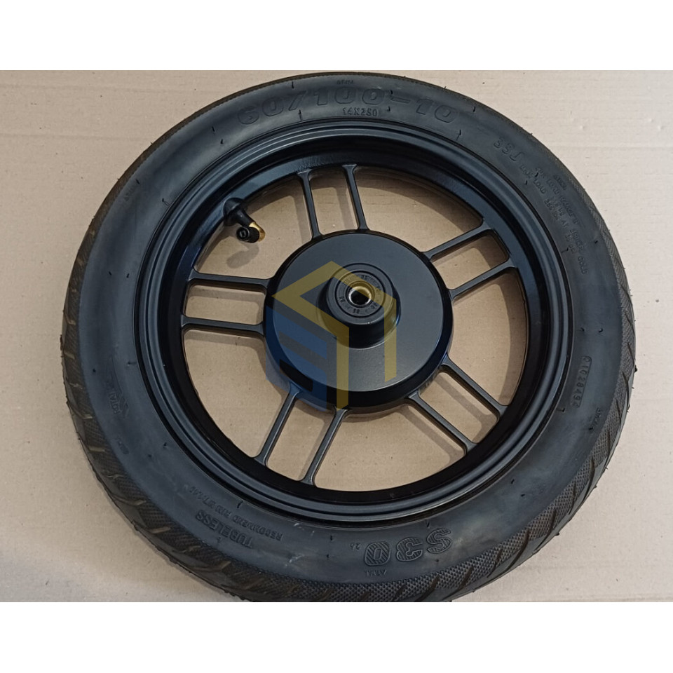 Колесо переднє (диск+шина) електроскутера YADEA JS (148698)