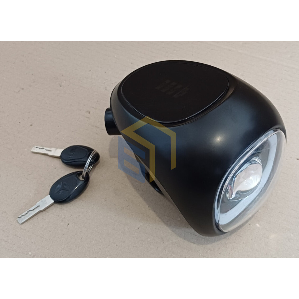 Фара передня в зборі (+приборна панель+замок запалювання) електроскутера YADEA JS (148708)