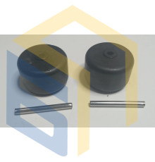 Колесо заднє пилососа миючого Grunhelm GSWVC-08 HBW (148928)