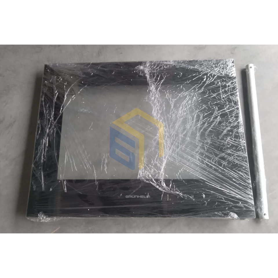 Двері духовки (60х60) плити газоелектричної Grunhelm GFM6611W (148934)