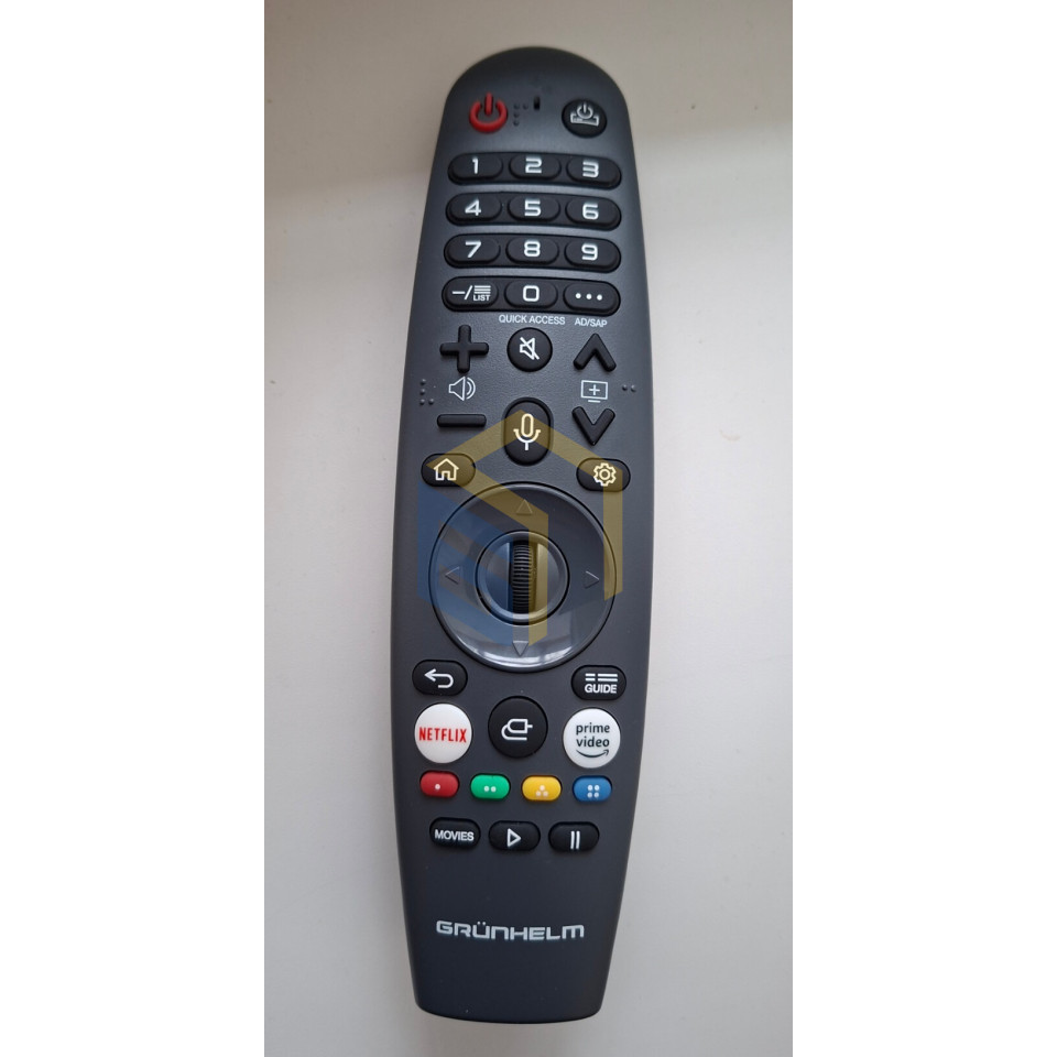 Пульт ДУ з голосовим керуванням телевізора Grunhelm на WEBOS (151136, 154960)