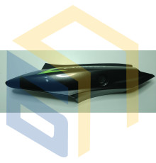 Ліва кришка корпусу (чорна) мотоцикла ZONSEN CARRERA 250,300 (152066)