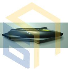 Права кришка корпусу (сіра) мотоцикла ZONSEN CARRERA 250,300 (152068)