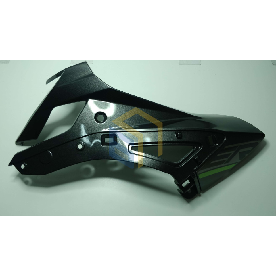 Ліва накладка паливного бака (чорна) мотоцикла ZONSEN CARRERA 250,300 (152070, 152071, 152073)
