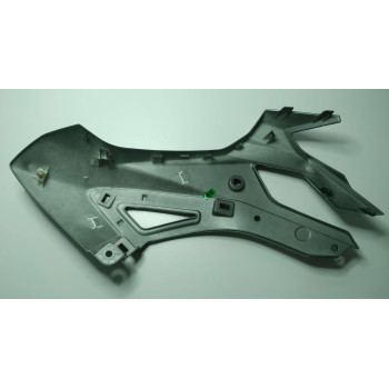 Ліва кришка паливного бака (сіра) мотоцикла ZONSEN CARRERA 250,300 (152074)