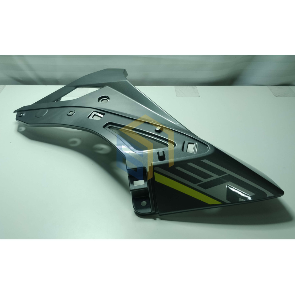 Ліва кришка паливного бака (сіра) мотоцикла ZONSEN CARRERA 250,300 (152074)