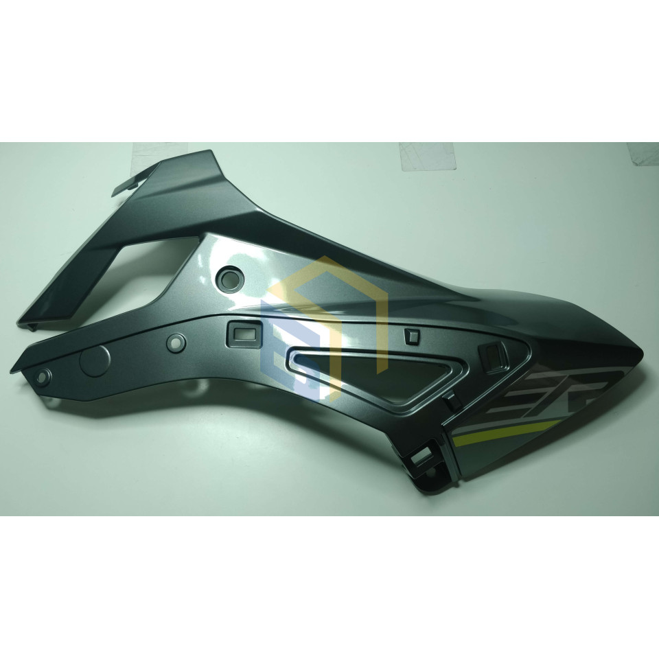 Ліва кришка паливного бака (сіра) мотоцикла ZONSEN CARRERA 250,300 (152074)