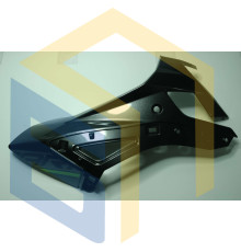 Права накладка паливного бака (чорна) мотоцикла ZONSEN CARRERA 250,300 (152075, 152076, 152062)