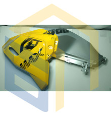 Ліва захисна панель паливного бака (жовта) мотоцикла CYCLONE RX401 (152084)