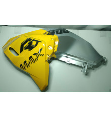 Ліва захисна панель паливного бака (жовта) мотоцикла CYCLONE RX401 (152084)