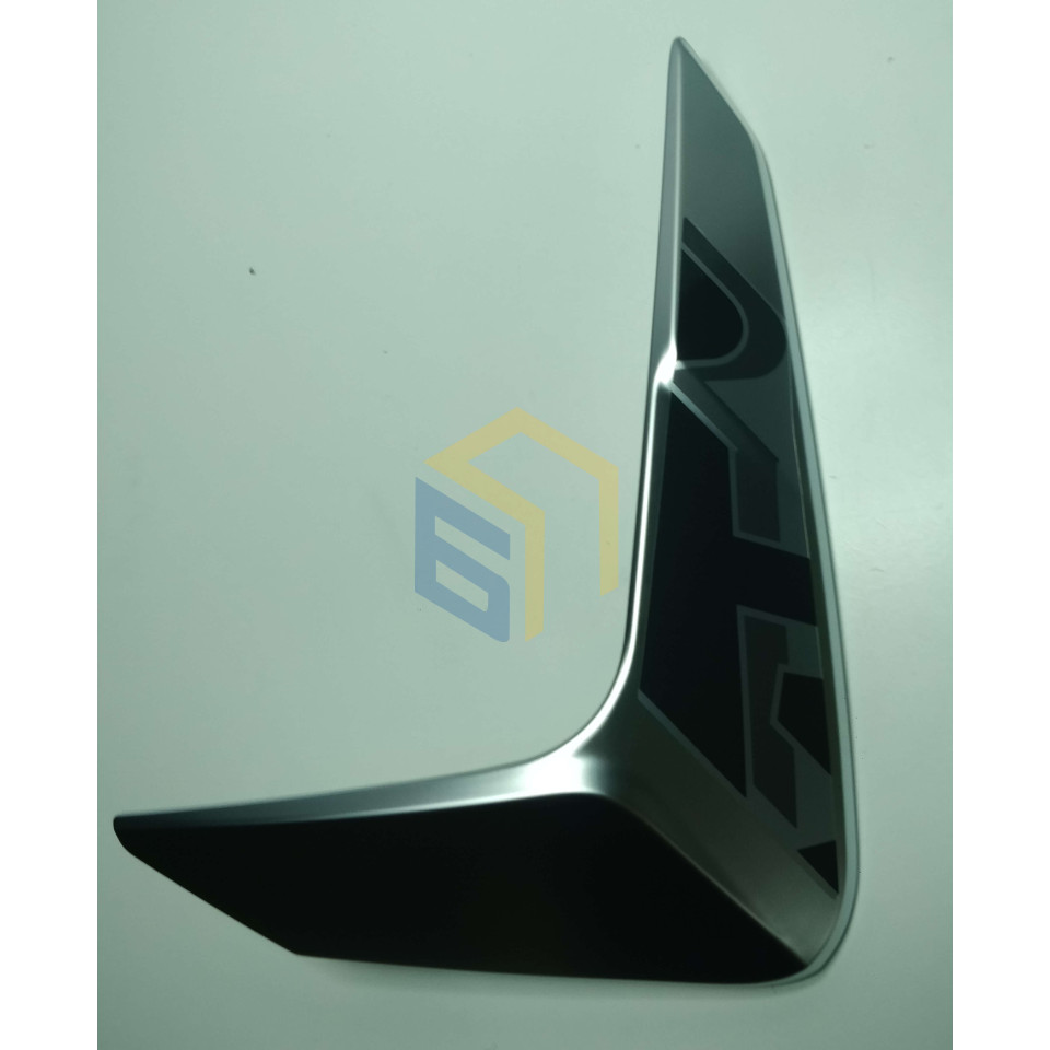 Декоративна частина лівого захиста бака (чорна) мотоцикла CYCLONE RX401 (152086)