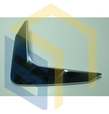 Декоративна частина лівого захиста бака (чорна) мотоцикла CYCLONE RX401 (152086)