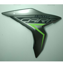 Ліва захисна панель (зелена) мотоцикла ZONSEN CARRERA 250,300 (152093)