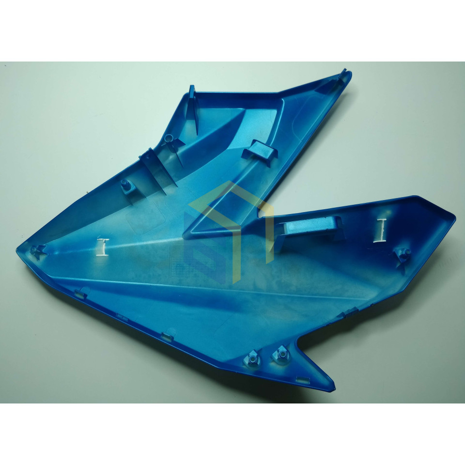 Ліва декоративна кришка бака (синя) мотоцикла ZONSEN BATTLO 5R (152110)