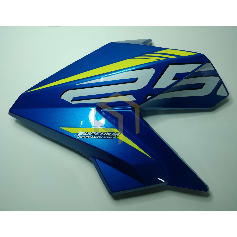 Ліва декоративна кришка бака (синя) мотоцикла ZONSEN BATTLO 5R (152110)