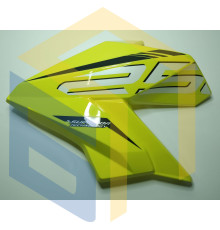 Ліва декоративна кришка бака (зелена) мотоцикла ZONSEN BATTLO 5R (152111)