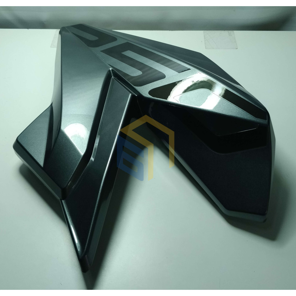 Ліва декоративна кришка бака (сіра) мотоцикла ZONSEN BATTLO 5R (152112)