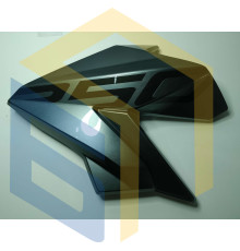 Ліва декоративна кришка бака (сіра) мотоцикла ZONSEN BATTLO 5R (152112)