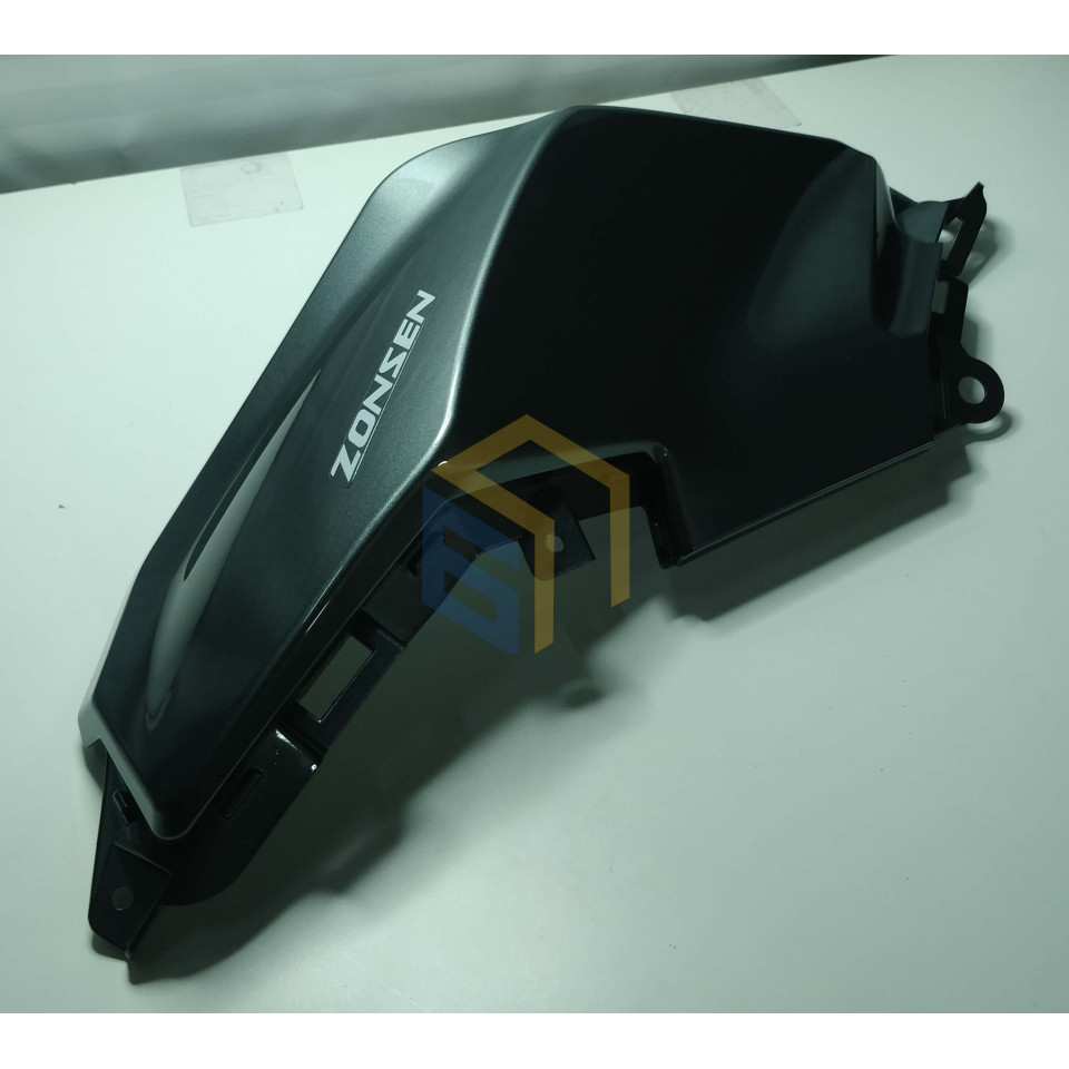 Ліва захисна пластина бака (сіра) мотоцикла ZONSEN BATTLO 5R (152115)