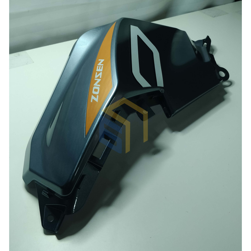 Ліва захисна пластина бака (крижано-блакитна) мотоцикла ZONSEN BATTLO 5R (152116)