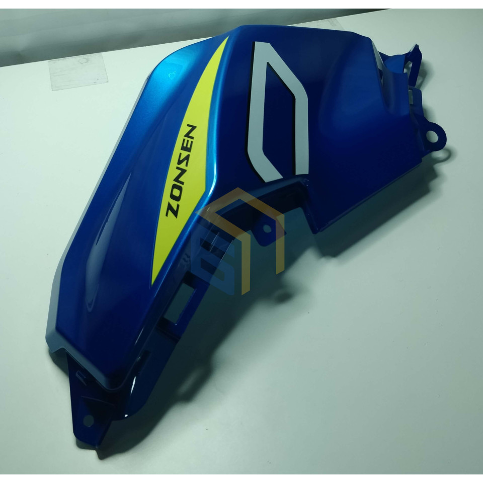 Ліва захисна пластина бака (синя) мотоцикла ZONSEN BATTLO 5R (152117)