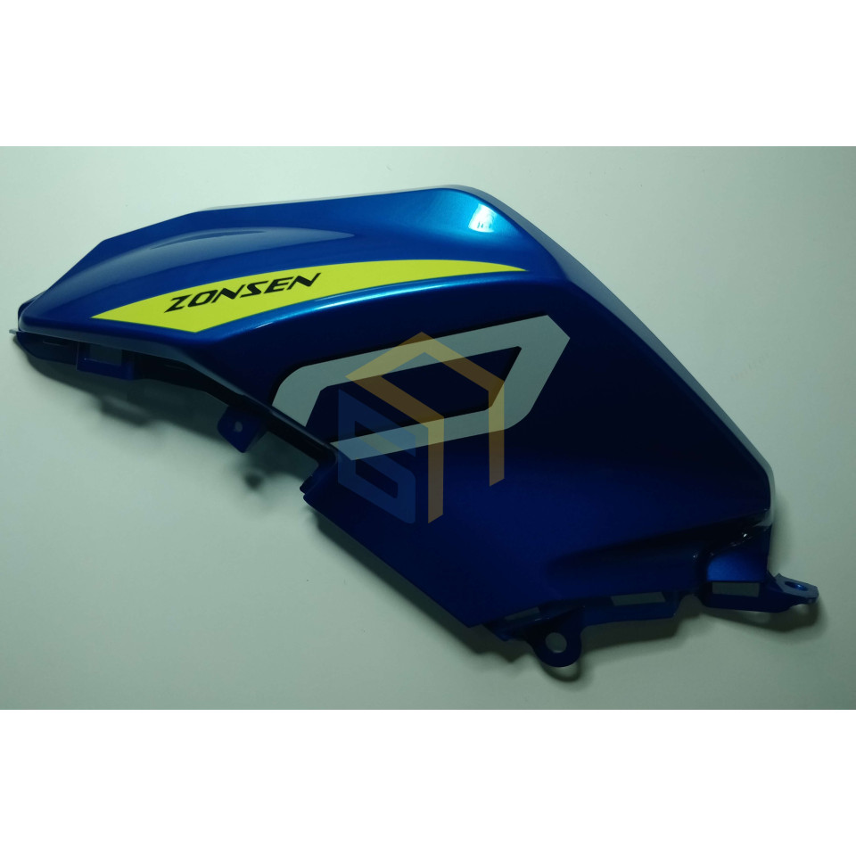 Ліва захисна пластина бака (синя) мотоцикла ZONSEN BATTLO 5R (152117)