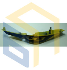 Права кришка корпуса (жовтий) мотоцикла CYCLONE RX3 (152120)