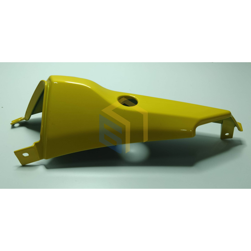 Ліва задня кришка корпуса (жовта) мотоцикла CYCLONE RX3 (152129)