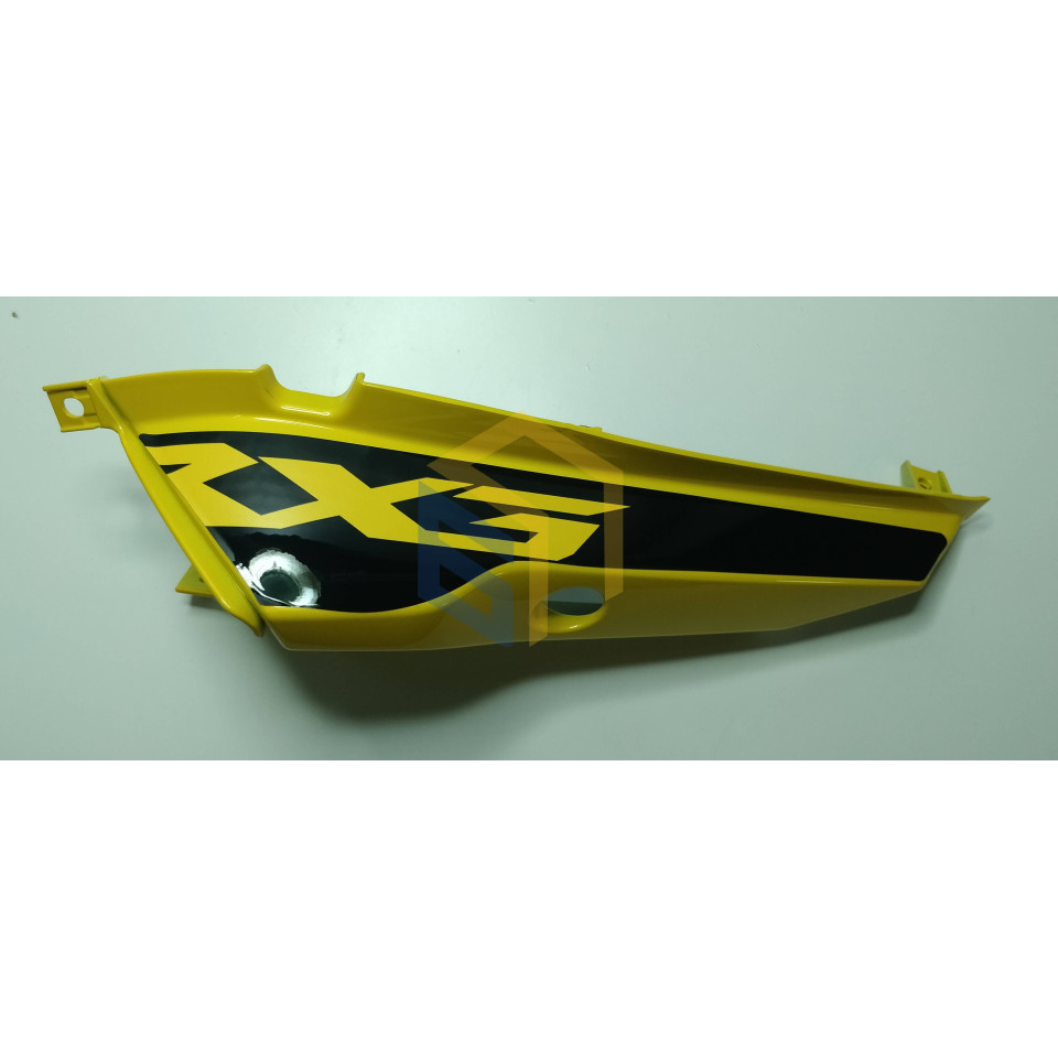 Ліва задня кришка корпуса (жовта) мотоцикла CYCLONE RX3 (152129)