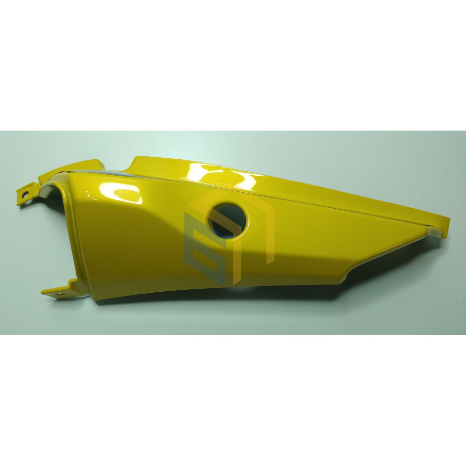 Ліва задня кришка корпуса (жовта) мотоцикла CYCLONE RX3 (152129)