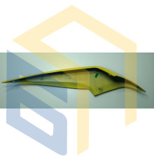 Ліва обшивка паливного бака (жовта) мотоцикла CYCLONE RX3 (152142)