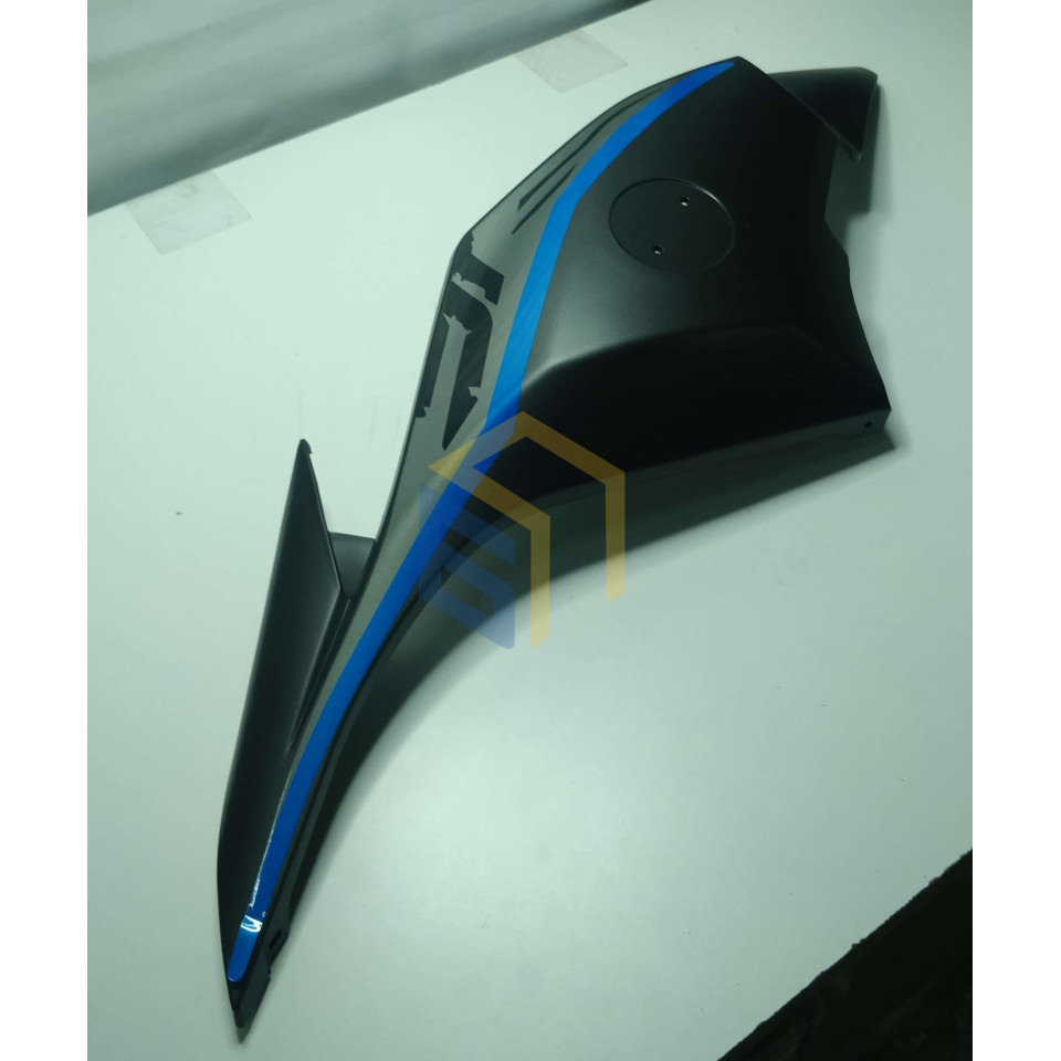 Ліва декоративна кришка бака (синя) мотоцикла CYCLONE RX3 (152145)