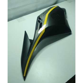 Ліва декоративна кришка бака (жовта) мотоцикла CYCLONE RX3 (152146)