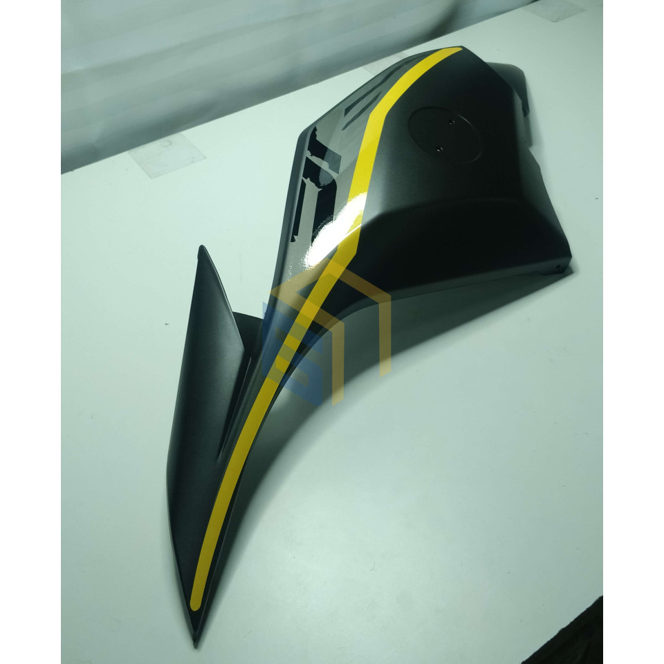 Ліва декоративна кришка бака (жовта) мотоцикла CYCLONE RX3 (152146)